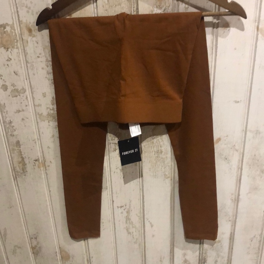 Carmel colored leggings